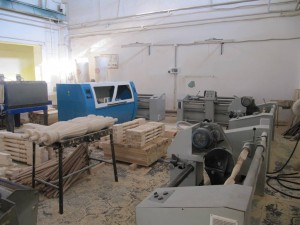 Цех токарной обработки древесины Токарное оборудование