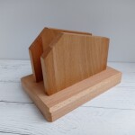 Красивые салфетницы на стол из дерева